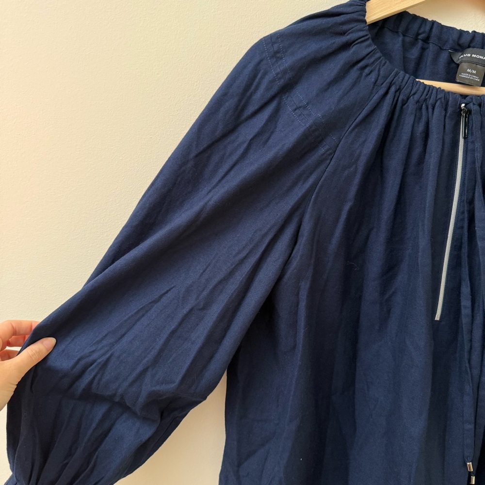 Club Monaco Peasant Sleeve Top - Picture 4 of 11